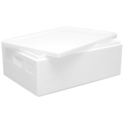 Termobox pudełko termiczne styropianowe z pokrywką atest PZH 685x485x265mm 53L