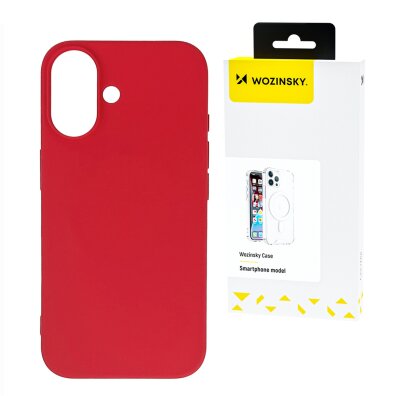 Silikonowe etui na Samsung Galaxy S25+ Silicone Case - czerwone