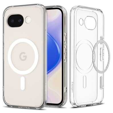 Etui pokrowiec na Google Pixel 10A Ultra Hybrid Mag MagSafe - przezroczysto białe