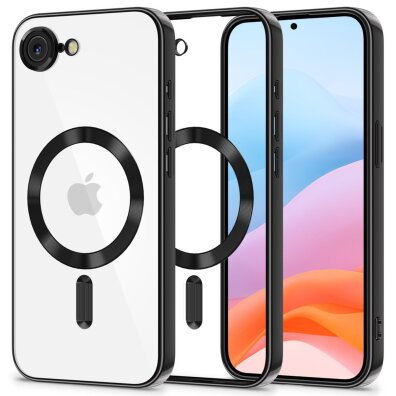 Etui pokrowiec na iPhone 16e / 17e MagFlex MagSafe - przezroczysty