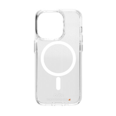 Etui pokrowiec do iPhone 15 D3O MagSafe - przezroczysty