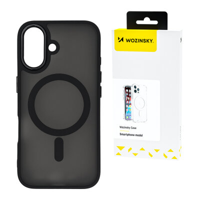 Etui pokrowiec na Samsung Galaxy S25+ Fashion Case MagSafe - czarne