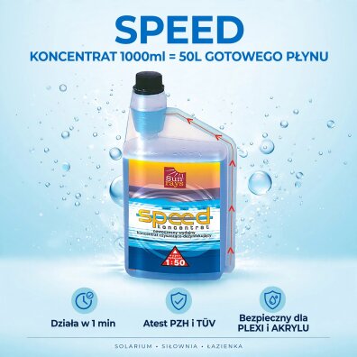SPEED PŁYN DO DEZYNFEKCJI POWIERZCHNI KONCENTRAT 1000ml
