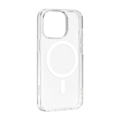 Etui silikonowe do iPhone 15 Pro Max Lite Mag MagSafe - przezroczyste
