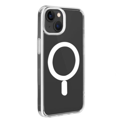 Etui silikonowe do iPhone 14 / 13 Lite Mag MagSafe - przezroczyste
