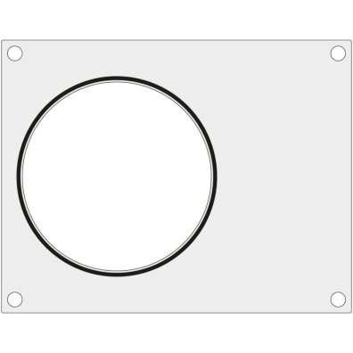 Matryca forma do zgrzewarek MCS na pojemnik na zupę śr. 165 mm - Hendi 805473