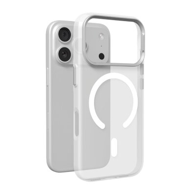 Etui pokrowiec na iPhone 17 Pro Lightfeel MagSafe - przezroczysto białe