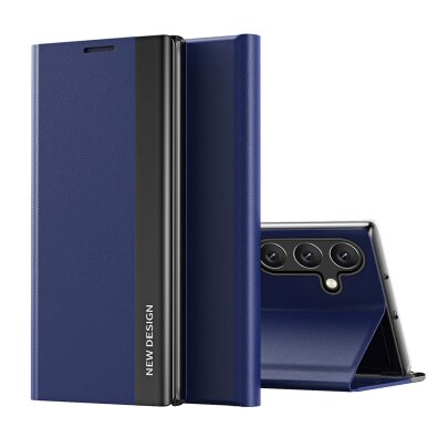 Etui pokrowiec z klapką podstawką na Samsung Galaxy A26 Sleep Case Pro - niebieski
