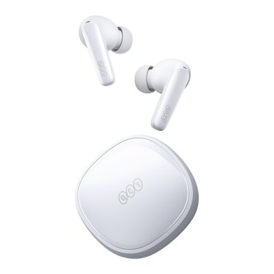 Słuchawki dokanałowe bezprzewodowe T13X ENC IPX5 Bluetooth - białe