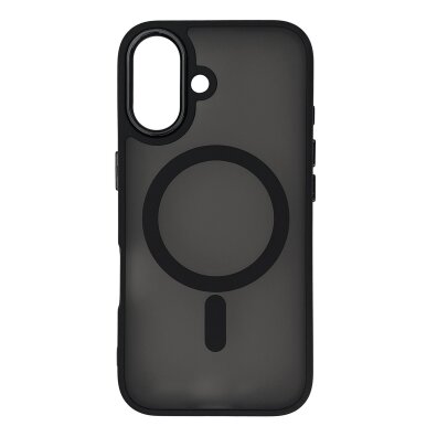 Etui pokrowiec na iPhone 16 Plus Magnetic Collection MagSafe - czarny