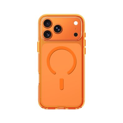 Etui pokrowiec na iPhone 17 Pro Max Minimal Mag Lens Case - pomarańczowy