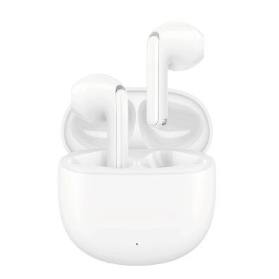 Słuchawki bezprzewodowe douszne Bluetooth TWS - białe