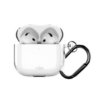 Etui pokrowiec na słuchawki AirPods 4 0.3 Nude - przezroczysty