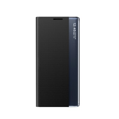 Etui pokrowiec z klapką i podstawką na Samsung Galaxy A35 New Sleep View Case - czarny