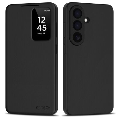 Etui pokrowiec na Samsung Galaxy S26 z kieszenią na karty banknoty Smart Wallet - czarny