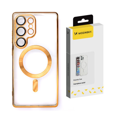 Etui ochronne na Samsung Galaxy S25 Electroplated Case z Magsafe - złote