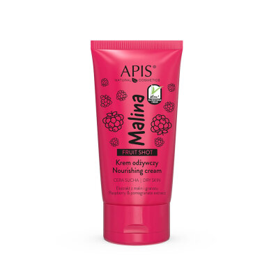 APIS Fruit Shot Malinowy krem odżywczy do twarzy 50ml