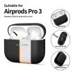 Etui ochronne silikonowe na słuchawki AirPods Pro 3 - czarne (4)