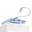 Powerbank 10000mAh 45W z kablem USB-C iPhone Lightning - niebieski (8)
