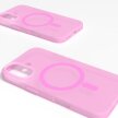 Etui silikonowe do iPhone 16 Daylight MagSafe - różowe (3)