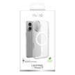 Etui pokrowiec na iPhone 17 Lightfeel MagSafe - przezroczysto białe (2)