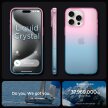 Etui case na iPhone 15 Pro Liquid Crystal - różowo niebieskie (11)