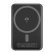 Powerbank 5000mAh magnetyczny z ładowarką indukcyjną MagSafe czarny