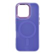 Etui pokrowiec na iPhone 16 Pro Magnetic Collection MagSafe - fioletowy