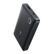 Powerbank 10000mAh 15W EnerFill FP11 z kablem USB-C 20V 3A 30cm - czarny