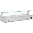 Bemar podgrzewacz do potraw bufet grzewczy z osłoną 6 x GN 1/3 2100 W (2)
