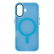 Etui case na iPhone 16 Magnetic Collection MagSafe - jasnoniebieski