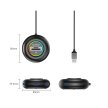 Hub adapter 4-portowy USB-A - USB-A SD microSD RGB 1.8 m - czarny (2)