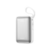 Powerbank 20000mAh 22.5W USB-C z podwójnym kablem - biały
