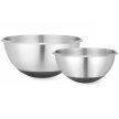 Miska kuchenna stalowa z silikonową podstawą i miarką 3 l śr. 265 x 125 mm (2)