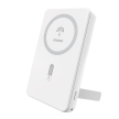 Powerbank K14S+ 10000mAh z podstawką 20W USB-A / USB-C / MagSafe - biały