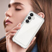 Etui z żelową ramką na Samsung Galaxy M06 5G Outer Space Case - przezroczyste (6)