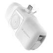 Mini powerbank 5000mAh 15W USB-C i ładowarką do Apple Watch - biały (1)
