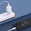 Ładowarka sieciowa GaN 33W PPS USB-C USB-A biała (3)