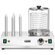 Podgrzewacz do hot-dogów bułek parówek 4 szpikulce 550 W (2)