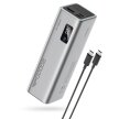 Powerbank 20000mAh USB-C USB-A 100W - szary (1)