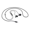 Przewodowe słuchawki dokanałowe AKG złącze USB-C czarny (2)