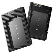 Adapter przejściówka na dysk M.2 NGFF na 3.5'' - czarna (3)