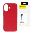 Etui pokrowiec na Samsung Galaxy S24 FE Liquid Silicone Case MagSafe - czerwone