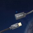 Adapter przejściówka USB-C - USB-A 3.1 Gen 2 10Gbps OTG 1m - czarny (2)