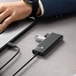 HUB rozdzielacz 4-portowy USB-C - USB-A 0.15 m - czarny (5)