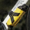 Torba rowerowa na dolną rurę wodoodporna 1 l - żółta (3)