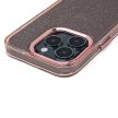 Etui pokrowiec na iPhone 16 Glitter Case - różowe z brokatem (2)