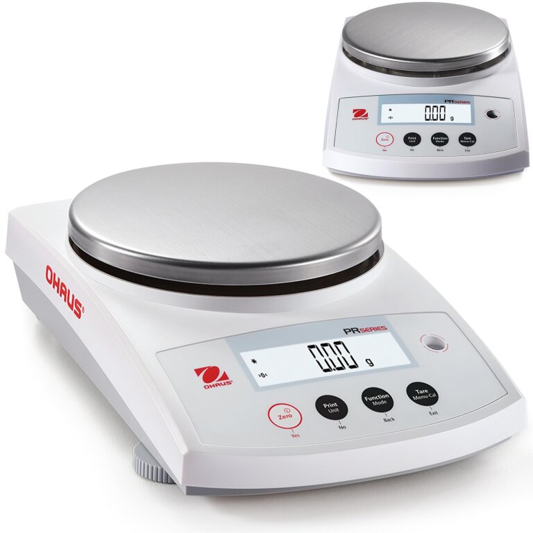 Waga laboratoryjna aptekarska z legalizacją M profesjonalna LCD PR 2200g / 0.01g - OHAUS PR2202M (1)