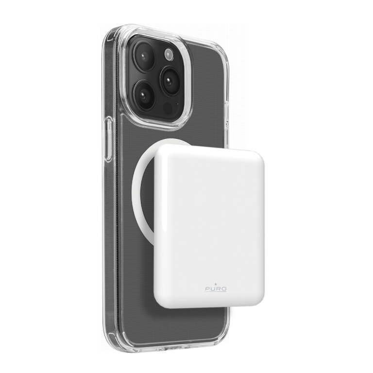 Powerbank 5000mAh USB-C MagSafe Power Mag - biały (1)