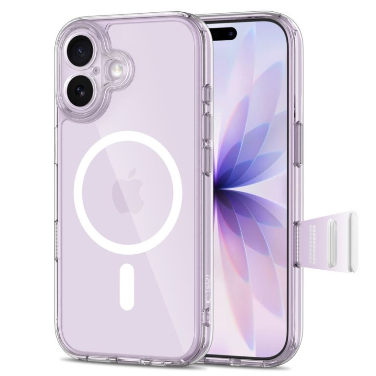 Etui pokrowiec na iPhone 17 Magpeak Magsafe CC - przezroczysty (1)